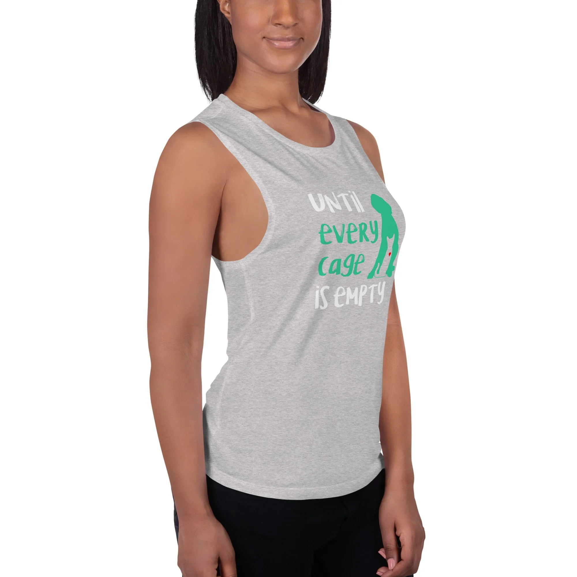 Until every cage is empty Women's Tank Top