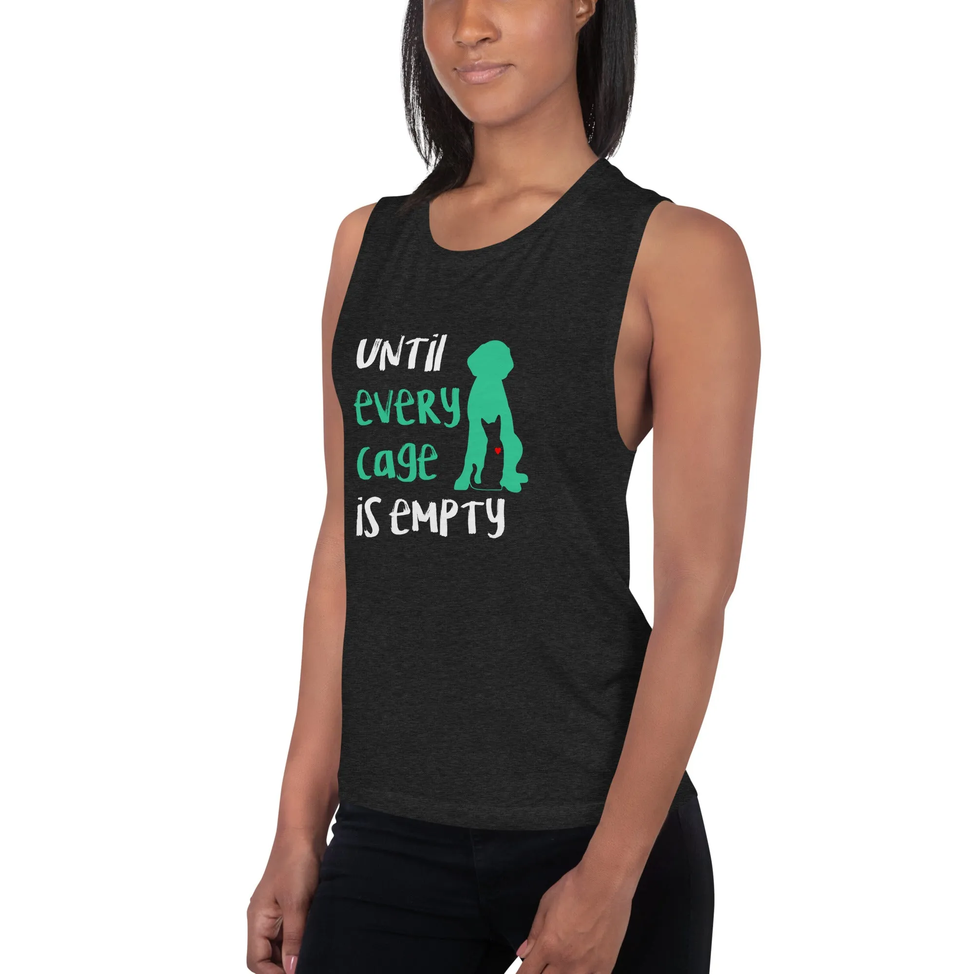 Until every cage is empty Women's Tank Top