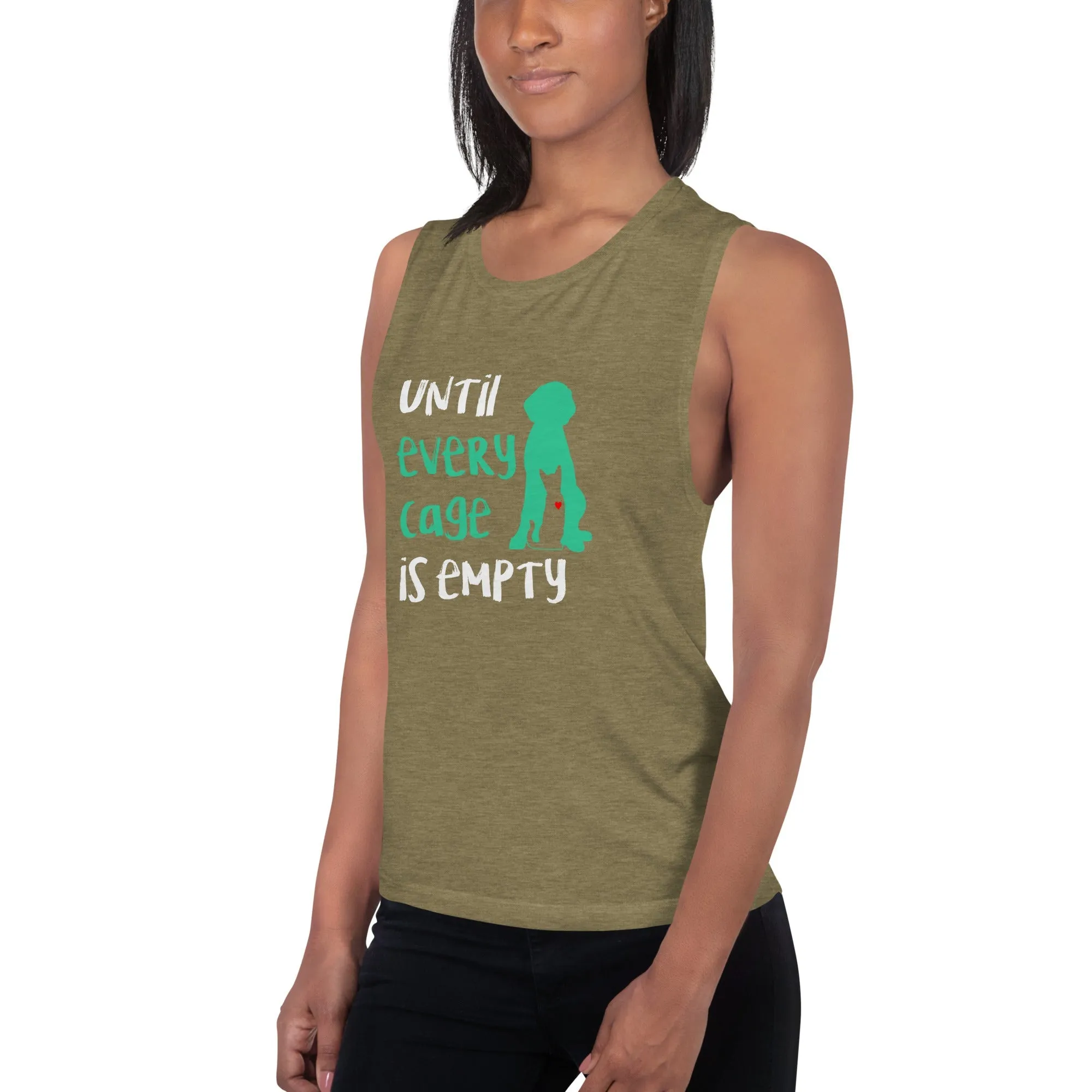 Until every cage is empty Women's Tank Top