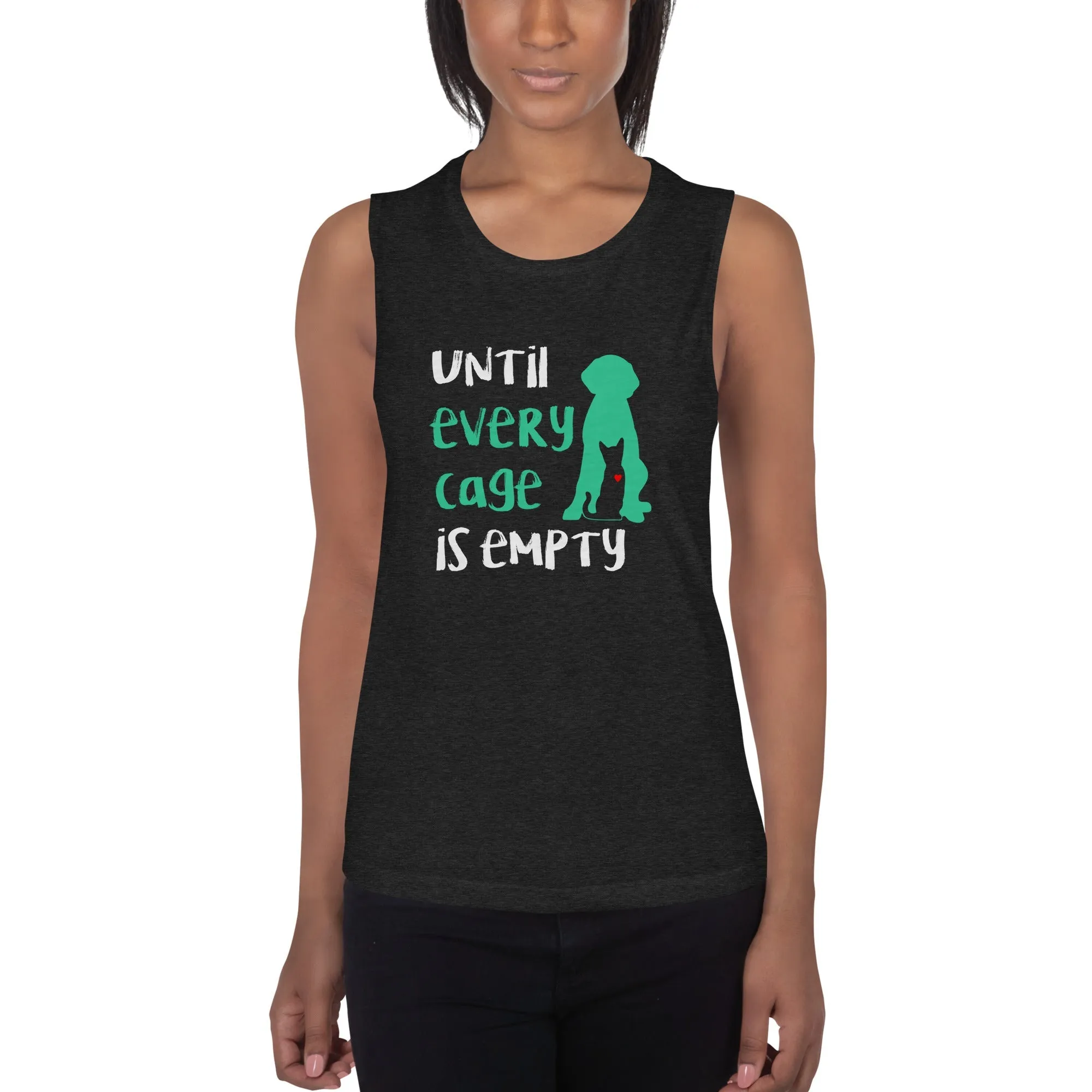 Until every cage is empty Women's Tank Top