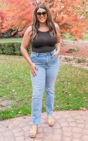 Washed Ribbed Scoop Neck Tank Top - Pt 2 - Final Sale