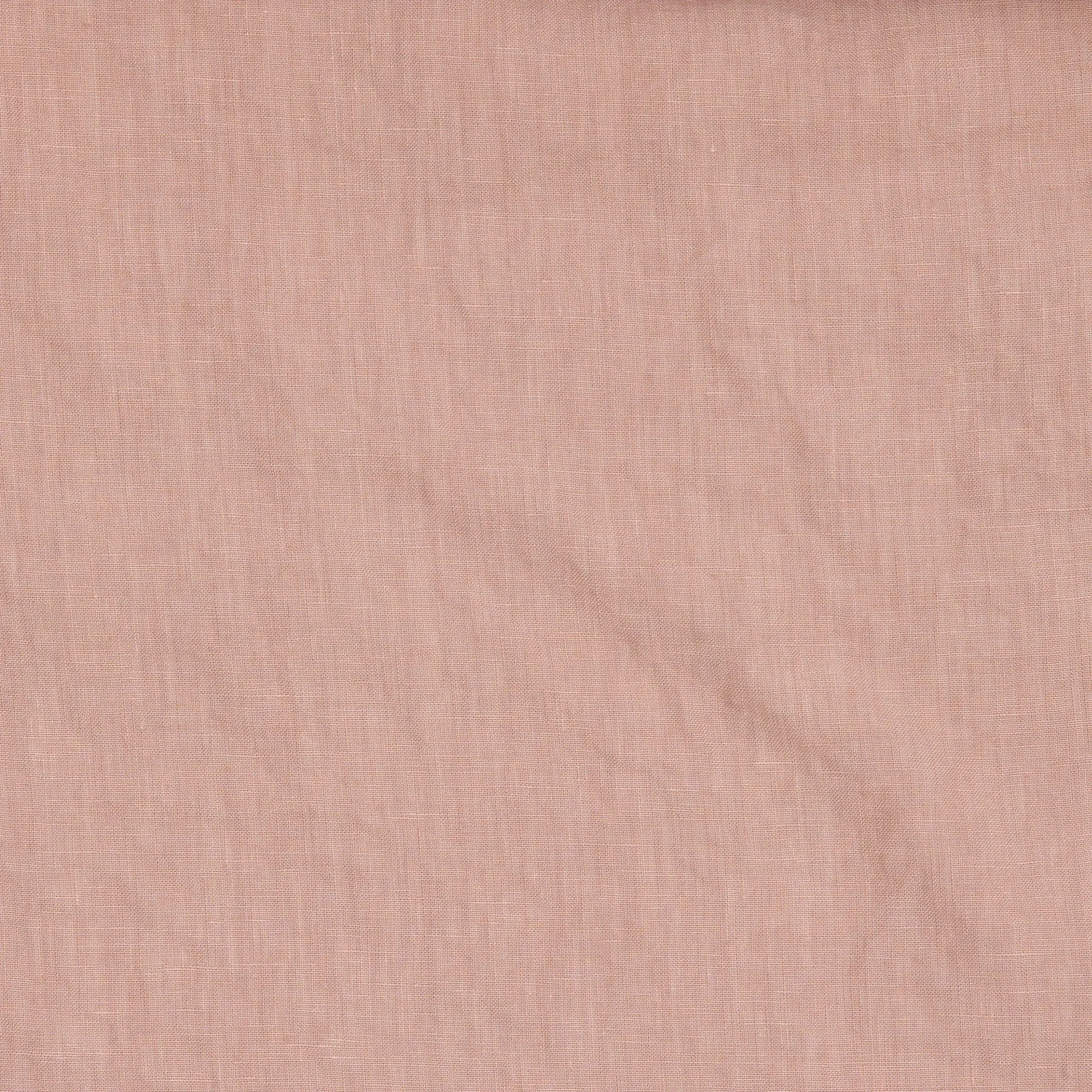Women's linen shorts with ruffles nude - Mara