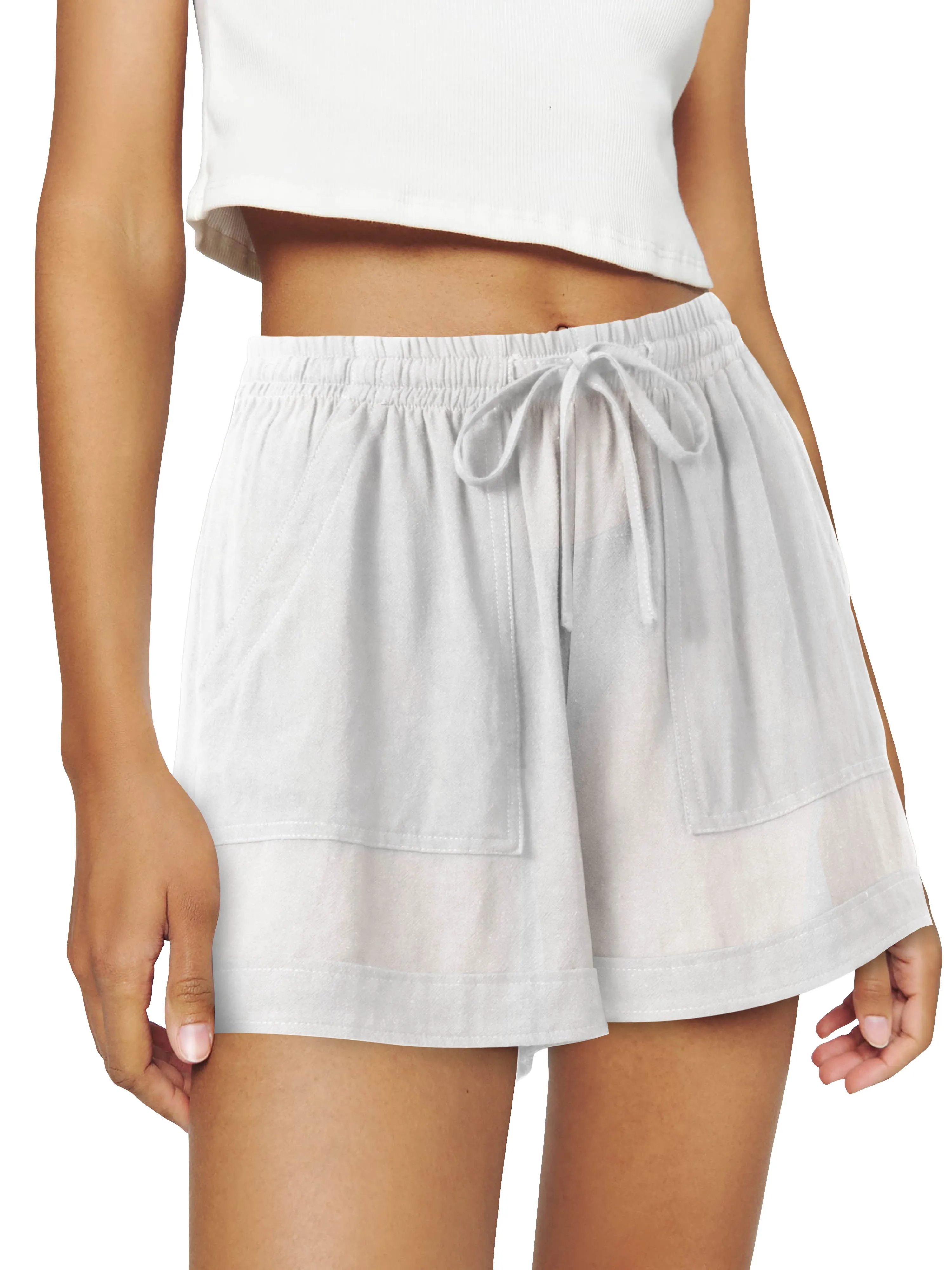 Women's Soft Linen Shorts