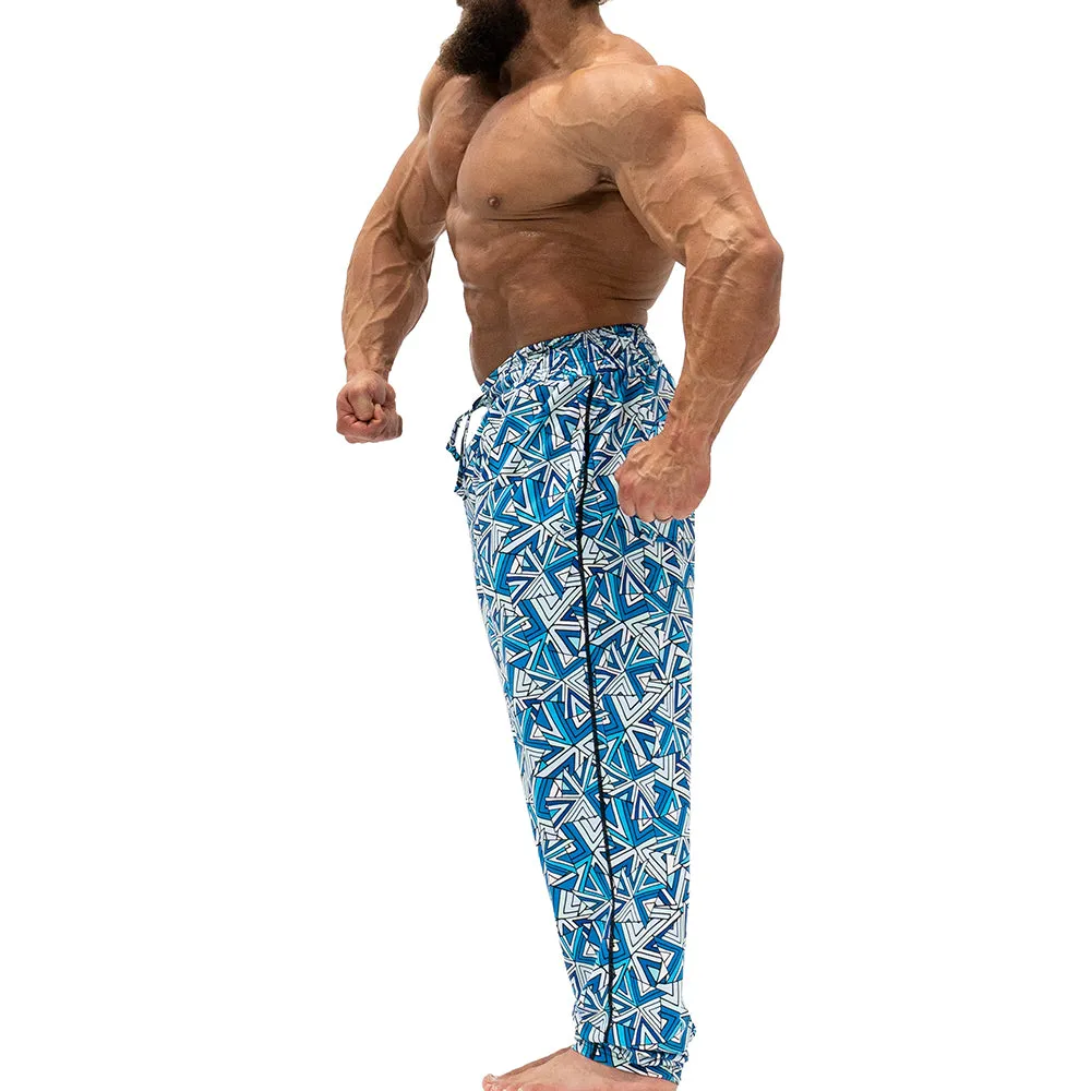 Workout Pajamas - Swordfish Fractals Pattern