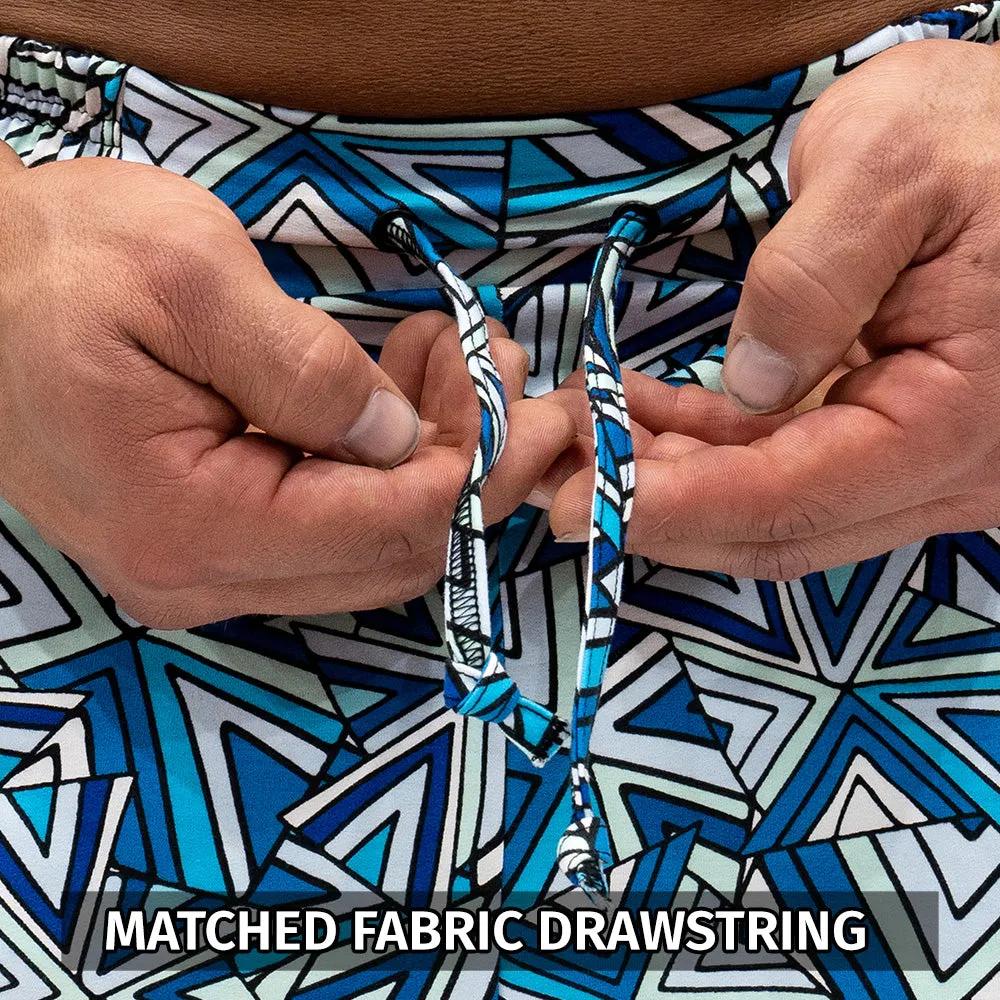 Workout Pajamas - Swordfish Fractals Pattern