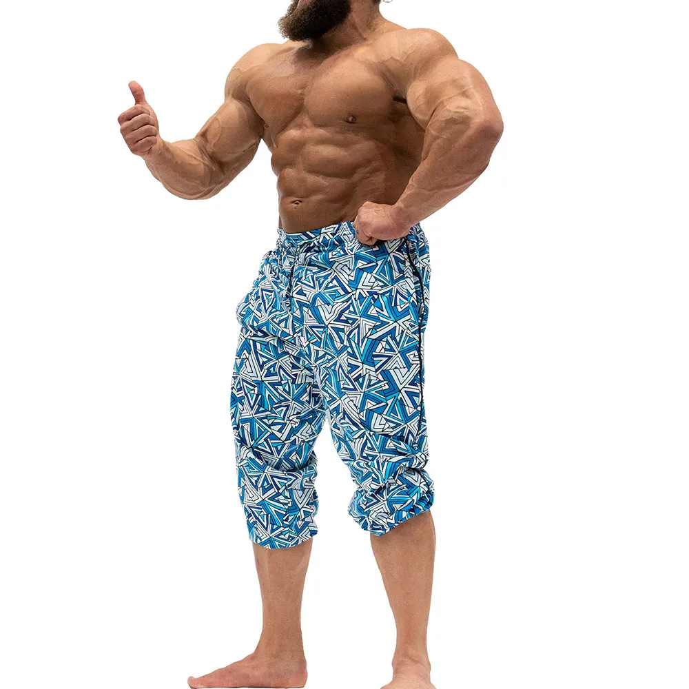 Workout Pajamas - Swordfish Fractals Pattern