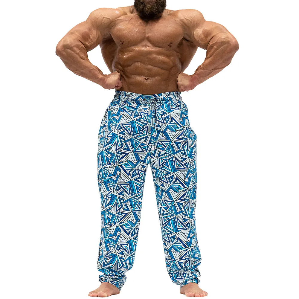 Workout Pajamas - Swordfish Fractals Pattern
