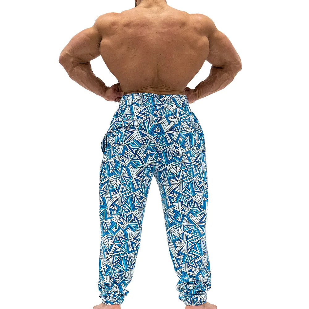 Workout Pajamas - Swordfish Fractals Pattern