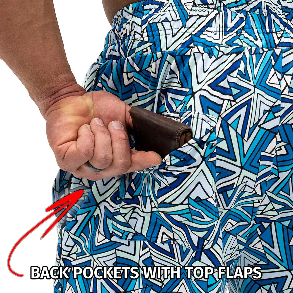 Workout Pajamas - Swordfish Fractals Pattern