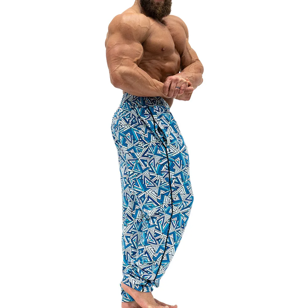 Workout Pajamas - Swordfish Fractals Pattern