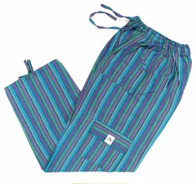 (XL) Bluish Greenish Almost Turquoise Lounge Pants 0075