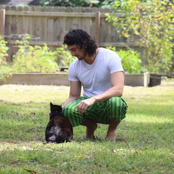 (XL) Rasta on Blackish Lounge Pants 0154
