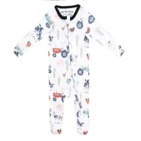 Zip-Up Footie Pajama - Jo